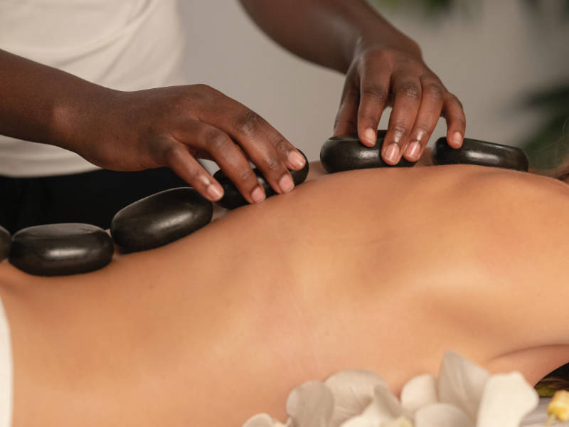 hot stones